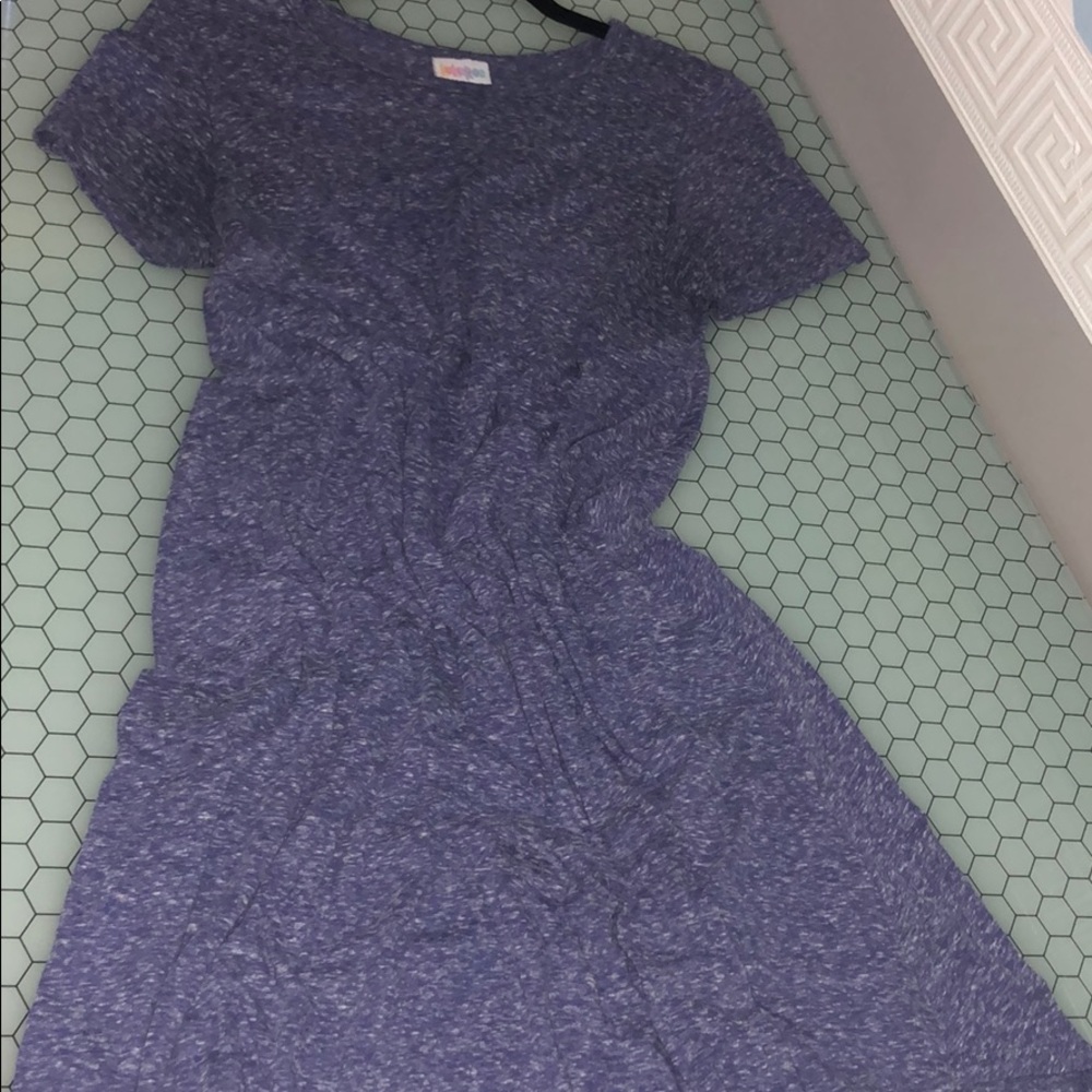 Purple Heathered Lularoe XXS Carly